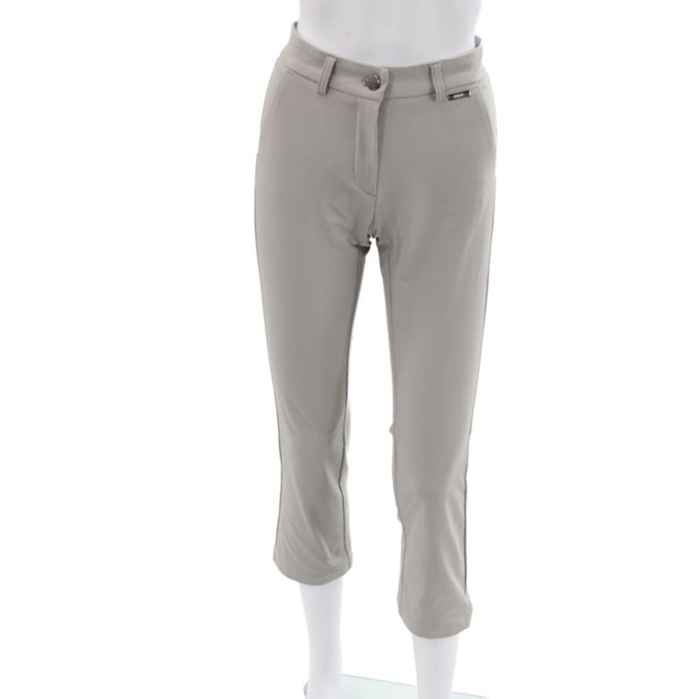 MDC Unisex Ankle Cropped Gray Polyester Spandex Pants Size 32